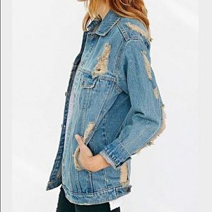 Boyfriend jean jacket